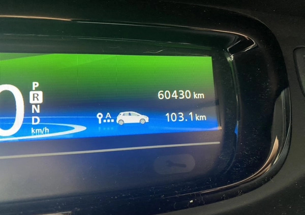 Renault Zoe cena 59000 przebieg: 60000, rok produkcji 2019 z Warszawa małe 254